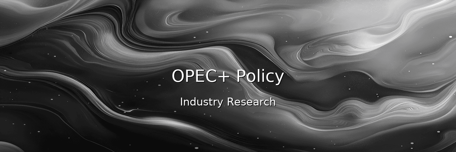 OPEC+ Supply Policy and Spare Capacity: An Industry Research Report